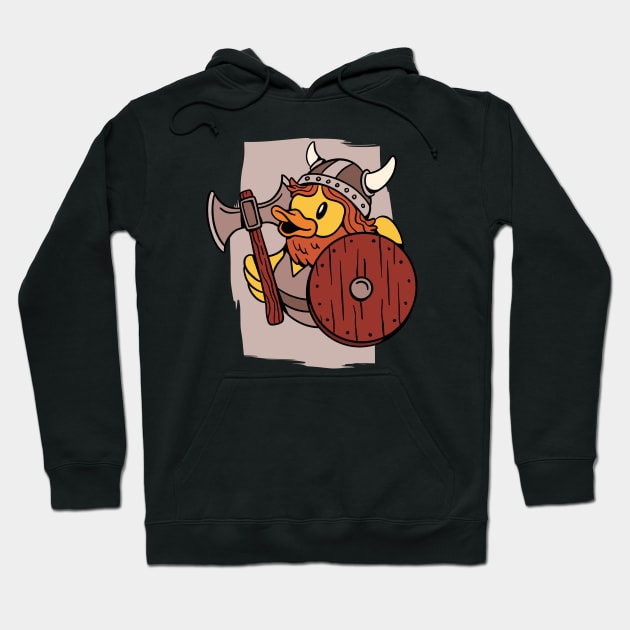 Viking Rubber Ducky Hoodie by SLAG_Creative